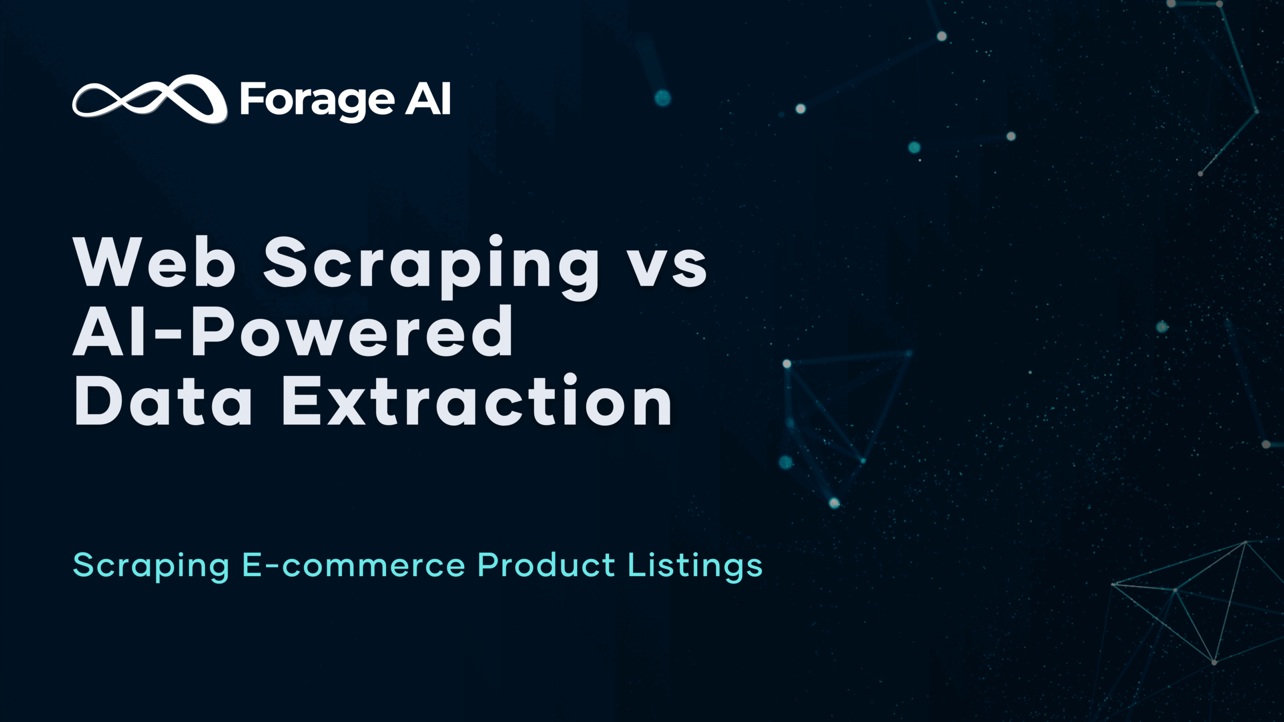 E-commerce Web Scraping Comparison: Traditional vs AI featured image