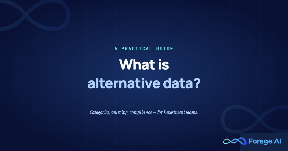 What Is Alternative Data? A Practical Guide for Investment and Data Teams featured image