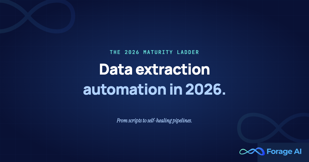 Data Extraction Automation: The Maturity Ladder from Scripts to Self-Healing Pipelines featured image