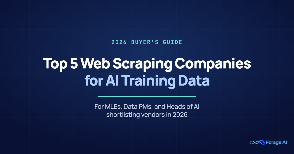 Top 5 Web Scraping Companies for AI Training Data (2026 Guide) featured image