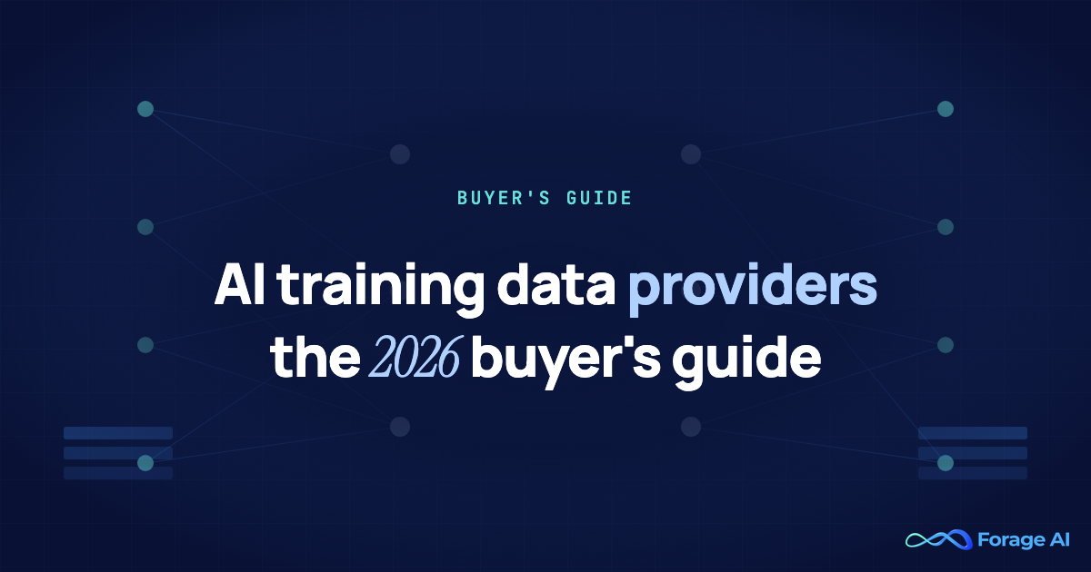 Top AI Training Data Providers: Buyer's Guide to the Four Categories featured image