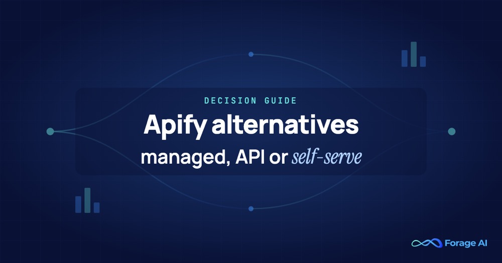 Apify Alternatives: A Decision Guide to Managed, API & Self-Serve Web Scraping (2026)