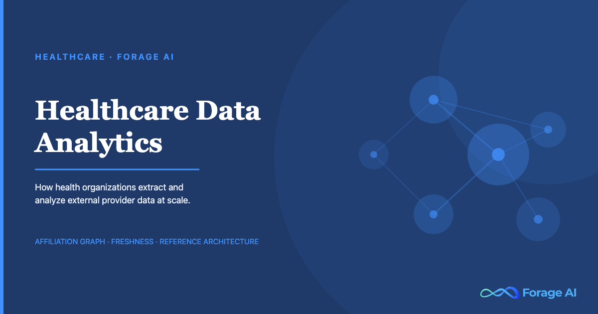 Healthcare Data Analytics: How Health Organizations Extract and Analyze External Data